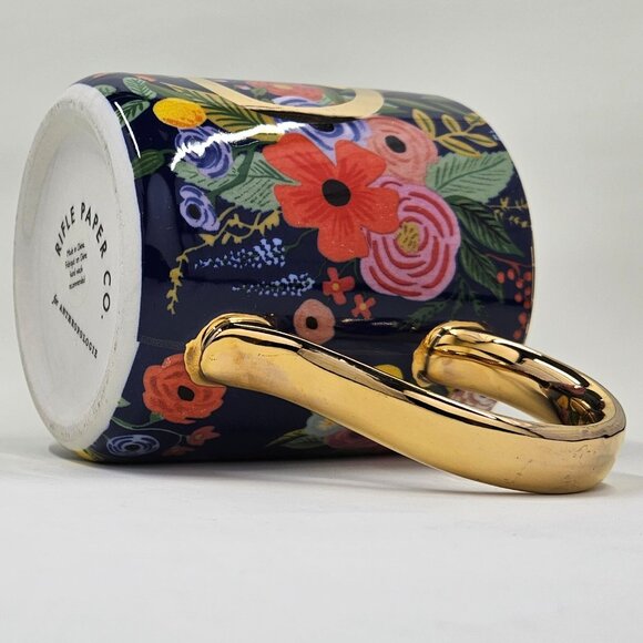 Rifle Paper Co. for Anthropologie Monogram Mug "D" - Picture 10 of 13